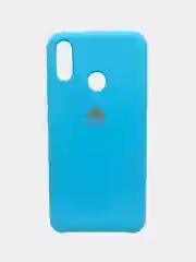 Лазурный чехол силиконовый Silicone Cover Case для Huawei Honor 8C, Nova 3, 3i, P Smart Plus