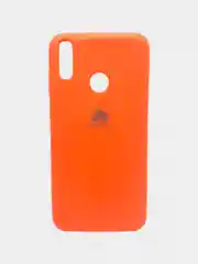 Оранжевый чехол силиконовый Silicone Cover Case для Huawei Honor 8C, Nova 3, 3i, P Smart Plus