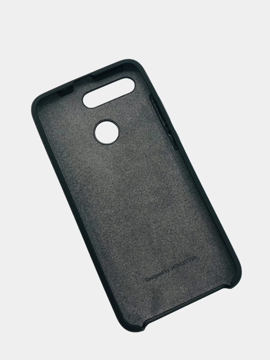 Бежевый чехол силиконовый Silicone Cover Case для Huawei Honor V20