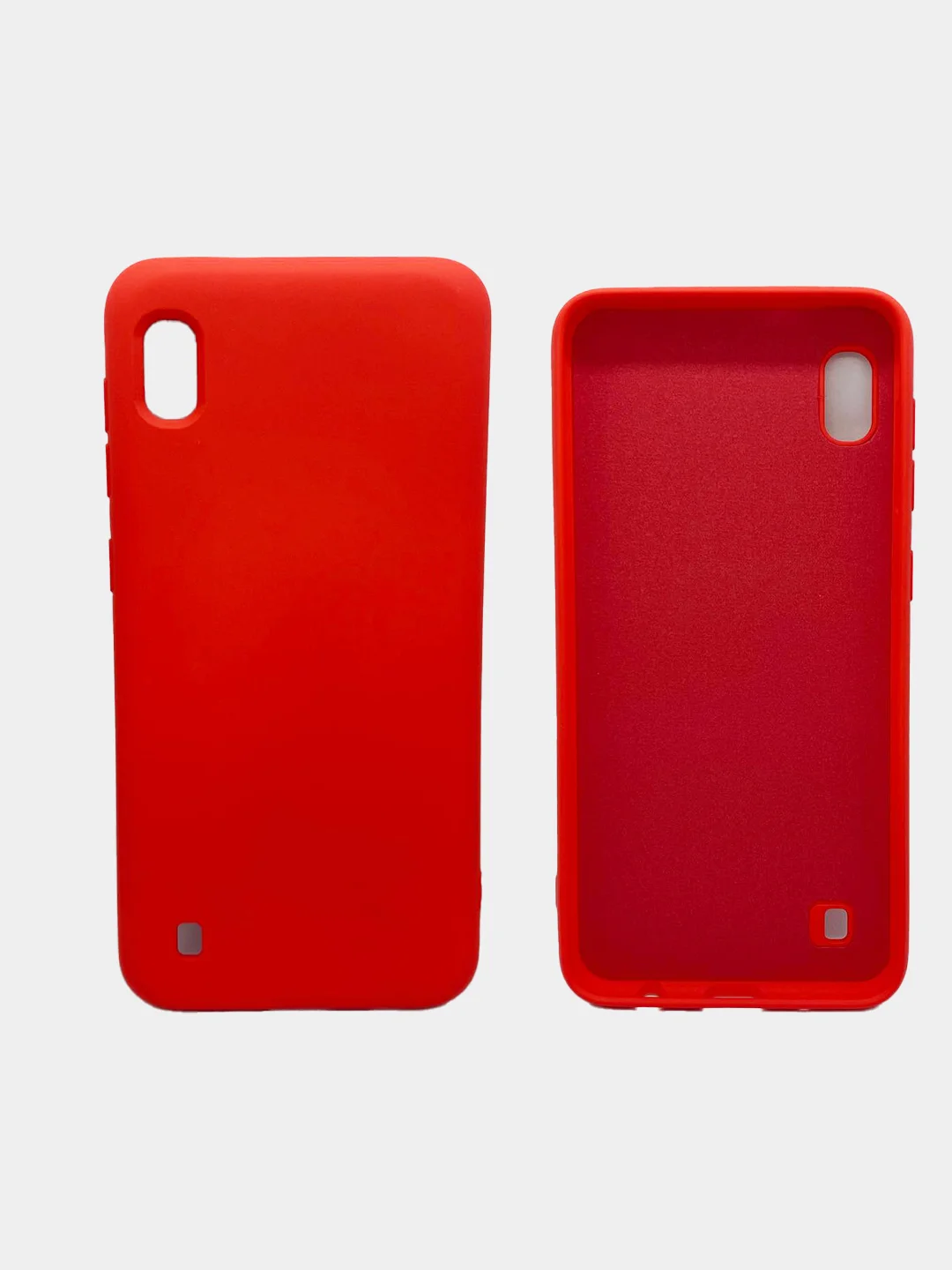 Красный чехол для Samsung A02S, A21S, A12, A50, A01core, A10, A52, M31S, A11/M11, A41, A32 бархат