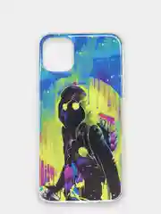 Тёмно-зелёный чехол Apple iPhone 11 (6.1) силиконовый с рисунком Сердце