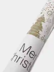 Хлопушка пневматическая "Merry christmas" 50см