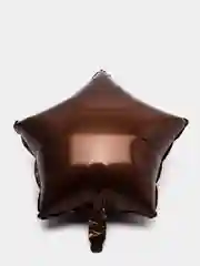 Коричневый воздушный шар Звезда
