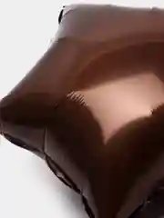 Коричневый воздушный шар Звезда