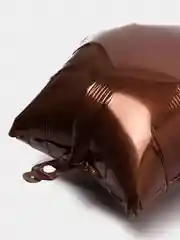 Коричневый воздушный шар Звезда