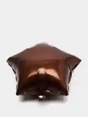 Коричневый воздушный шар Звезда