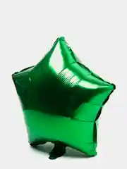 Зеленый воздушный шар Звезда