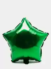 Зеленый воздушный шар Звезда