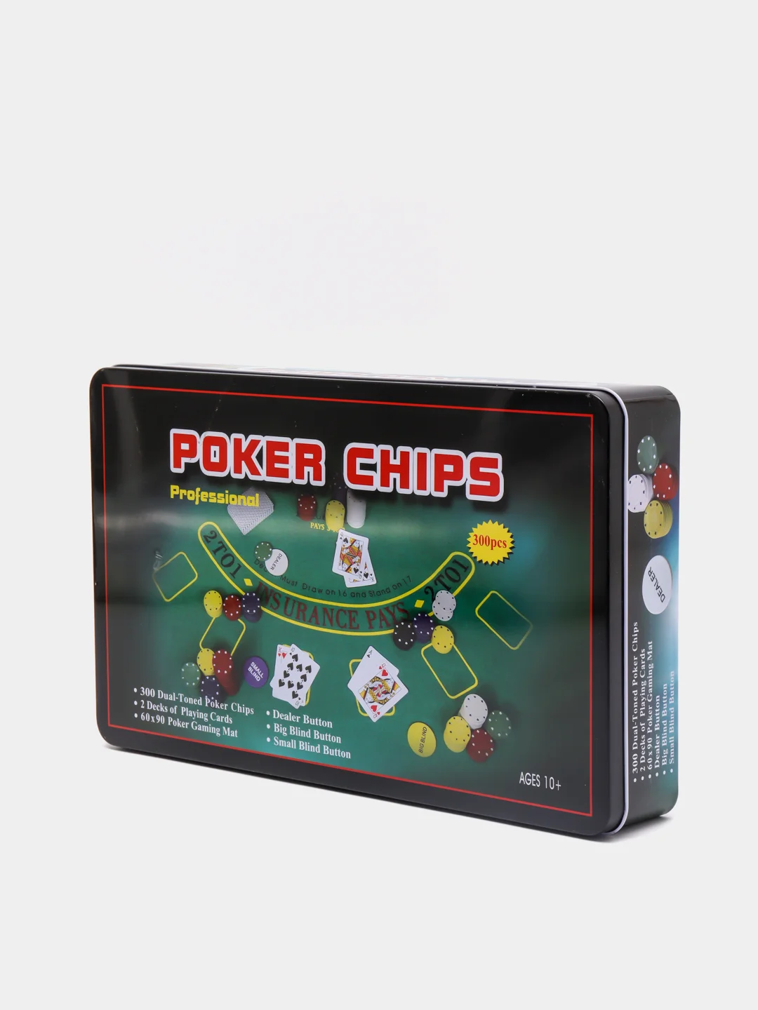 Профессиональный покерный набор Холдем (Holdem) 300 фишек