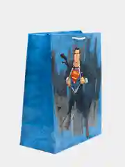 Пакет подарочный большой Superman-1, 335*406*155 мм