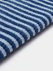 Синий мочалка японская умеренной жесткости ECONEXT microfiber Швеция 30х100см