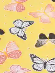 Желтый комплект белья для девочки: майка и трусы