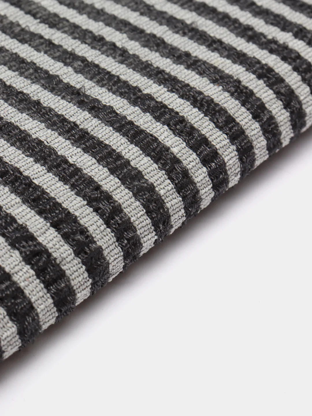 Серый мочалка японская умеренной жесткости ECONEXT microfiber Швеция 30х100см