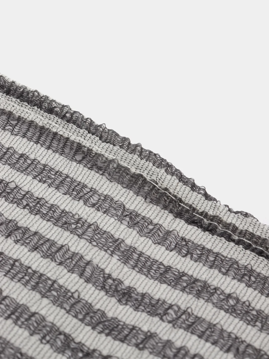 Серый мочалка японская умеренной жесткости ECONEXT microfiber Швеция 30х100см