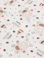 Кремовый комплект белья для девочки: майка и трусы