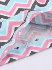 Голубой комплект белья для девочки: майка и трусы