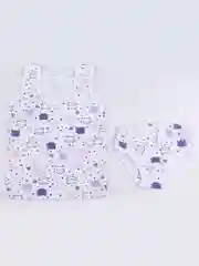 Конфетный комплект белья для девочки: майка и трусы