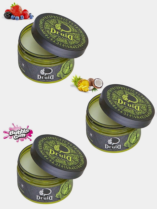 МАСЛО ДЛЯ ТАТУ, ТАТУ ВАЗЕЛИН - DRUID TATTOO BUTTER SUMMER SERIES, 150г