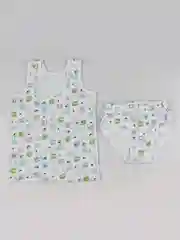 Ледяной комплект белья для девочки: майка и трусы