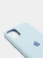 Голубой силиконовый чехол для Айфон 6/6s, 7/8, 7+/8+, X/Xs, Xr, 11, 11Pro, 11ProMax