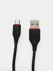 Черный сетевое зарядное устройство Micro USB Borofone BA20A 2.1A