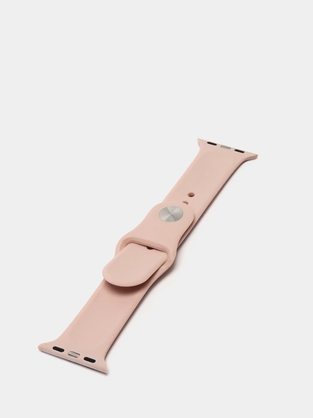 Бежевый спортивный силиконовый ремешок для Apple Watch 1/2/3/4/5 размер 38-40