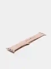 Бежевый спортивный силиконовый ремешок для Apple Watch 1/2/3/4/5 размер 38-40
