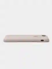 Бежевый защитный силиконовый чехол для iphone 7 iphone 8 с яблоком