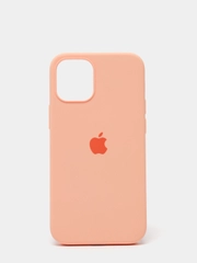 Защитный силиконовый чехол для iPhone 12 mini, с яблоком