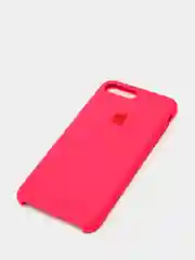 Коричневый защитный чехол для iPhone 7+, iPhone 8+ с яблоком