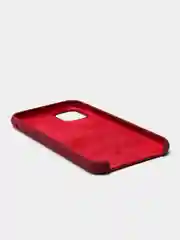Фиолетовый силиконовый защитный чехол на iPhone 11