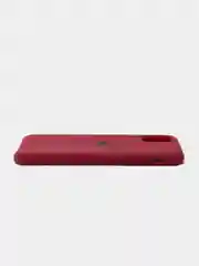 Фиолетовый силиконовый защитный чехол на iPhone 11