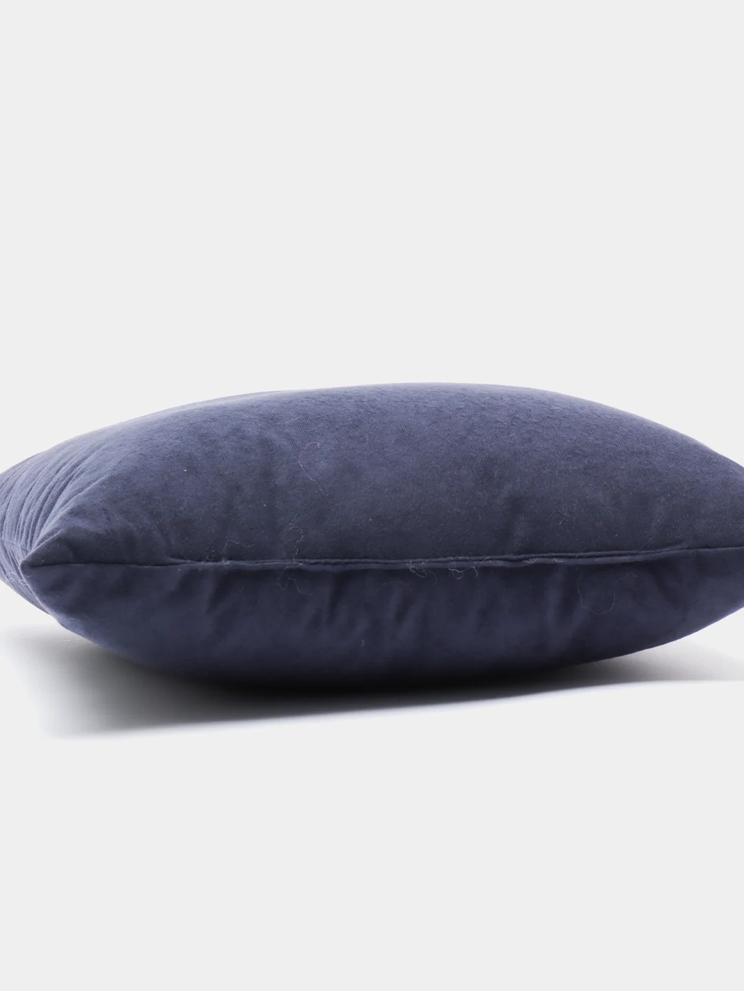 Синий меланж подушка декоративная МАТЕХ "VELOURS", 35 х 35 х 15 см