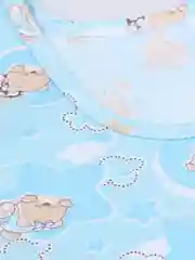 Голубой комплект белья: майка и трусы, для мальчика