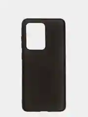 Черный чехол Samsung Galaxy S21 Ultra, Самсунг Галакси С21 Ультра силиконовый