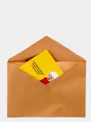 Фиолетовый открытка с разными рисунками, 8 x 8 см