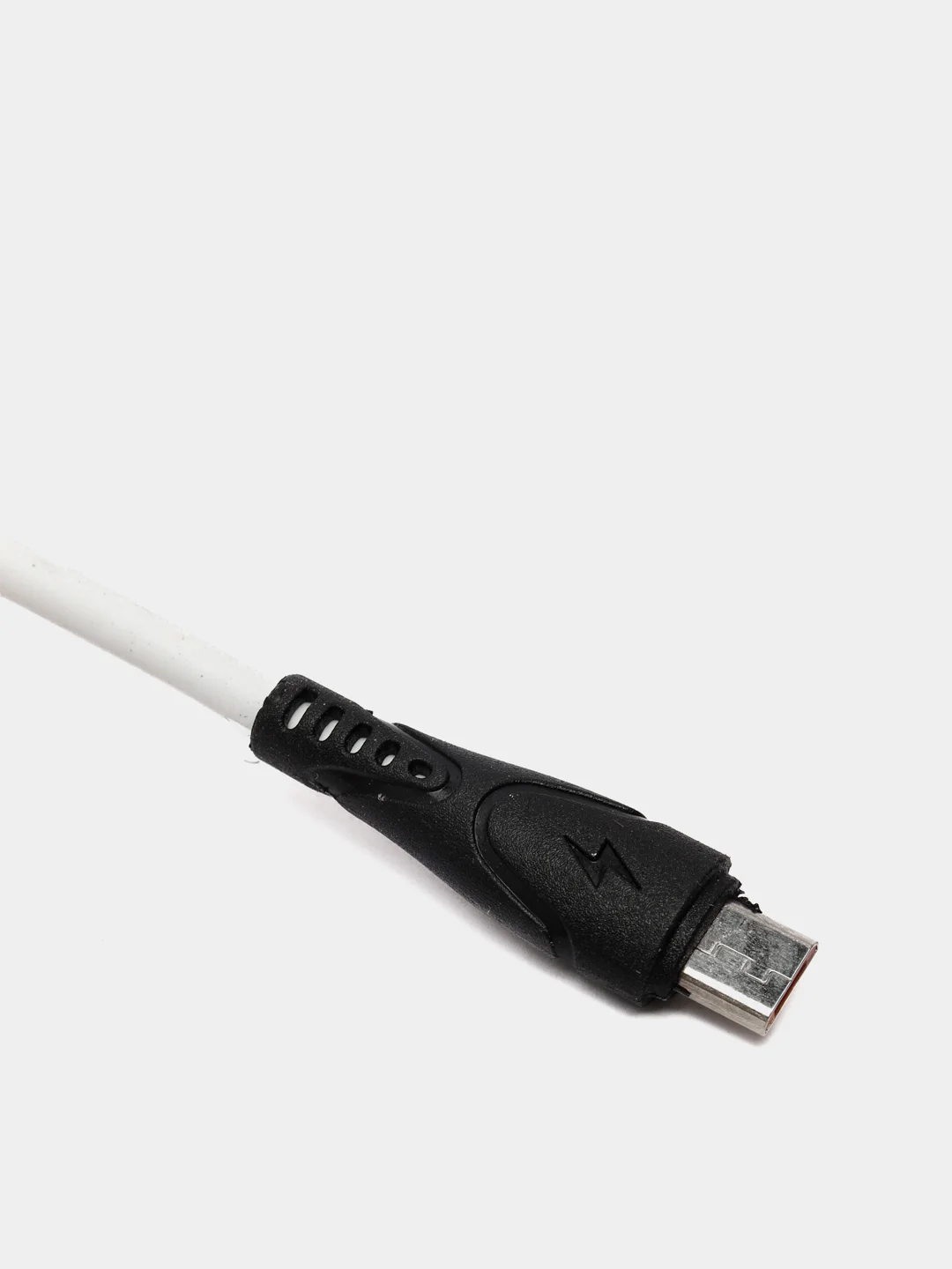 USB кабель мягкий силикон ECUSIN с выходом Type-C/Micro-USB - быстрая зарядка до 2.4А
