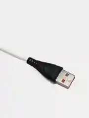 USB кабель мягкий силикон ECUSIN с выходом Type-C/Micro-USB - быстрая зарядка до 2.4А