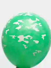 Шар латексный 12" Камуфляж, 5-сторонний, набор 5 шт (vvv)