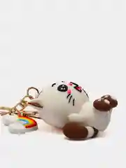 Розовый брелок для ключей Kitty