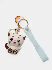Розовый брелок для ключей Kitty