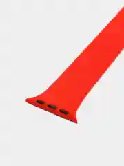 Алый силиконовый ремешок монобраслет для Apple Watch