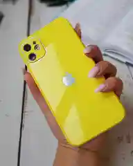 Аметистовый стеклянный чехол накладка Glass Case Apple iPhone айфон 6/7/8 Plus/Xs/Xr/11/12/13 Pro Max