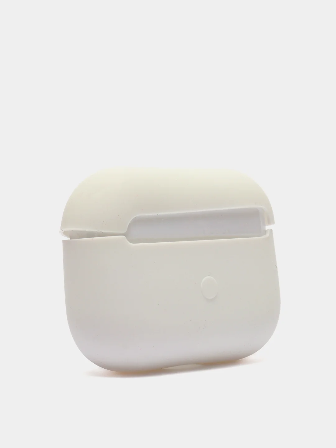 Белый чехол силиконовый для Apple AirPods Pro