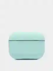 Бирюзовый чехол силиконовый для Apple AirPods Pro