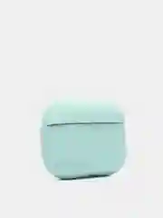 Бирюзовый чехол силиконовый для Apple AirPods Pro
