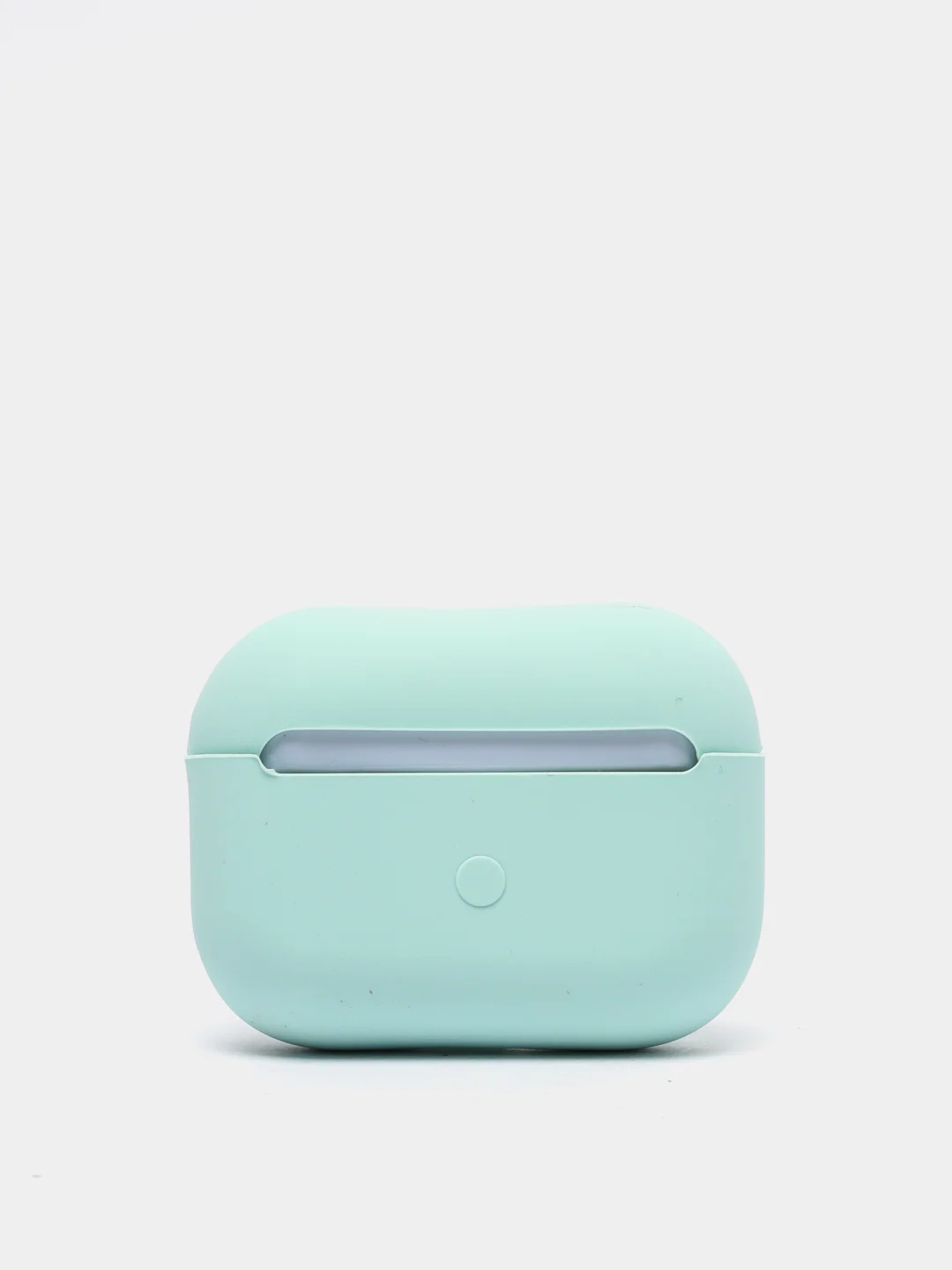Бирюзовый чехол силиконовый для Apple AirPods Pro