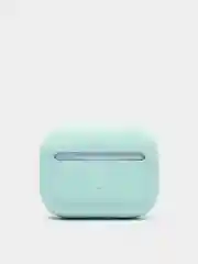 Бирюзовый чехол силиконовый для Apple AirPods Pro