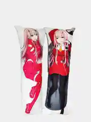 Черный миди-дакимакура 36см по аниме: Школа отчаяния, Re:zero, Genshin Impact и другие
