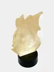 Голубой ночник светодиодный - 3D модель динозавра, 3 типа свечения LED